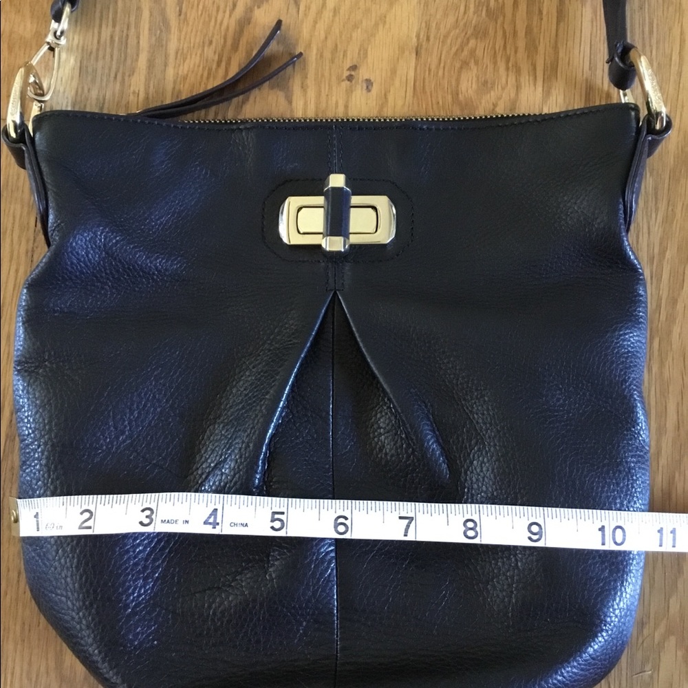 B. Makowski leather crossbody purse